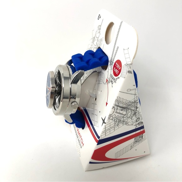 Nasa Logo Watch Kids Analogue Wristwatch Metal Spinner New - Picture 3 of 5